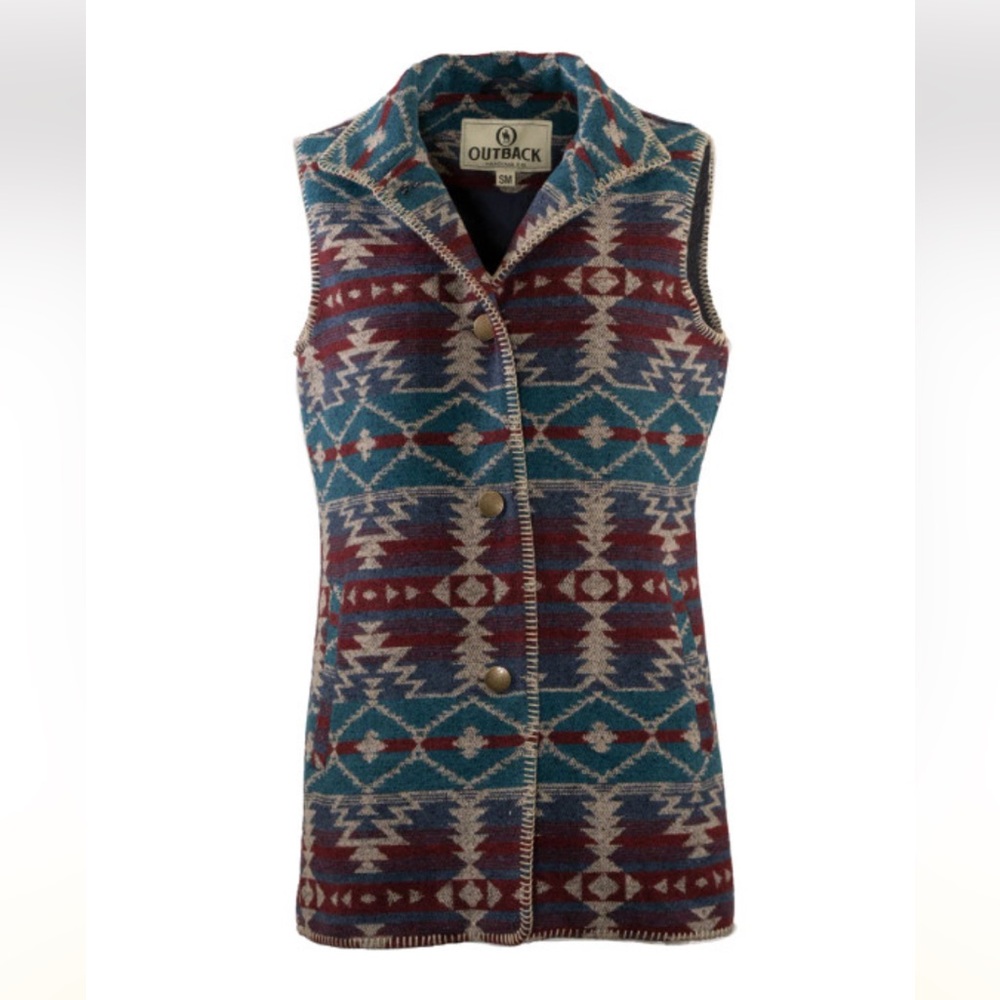 Outback Trading Co. Stockard Vest Size Medium